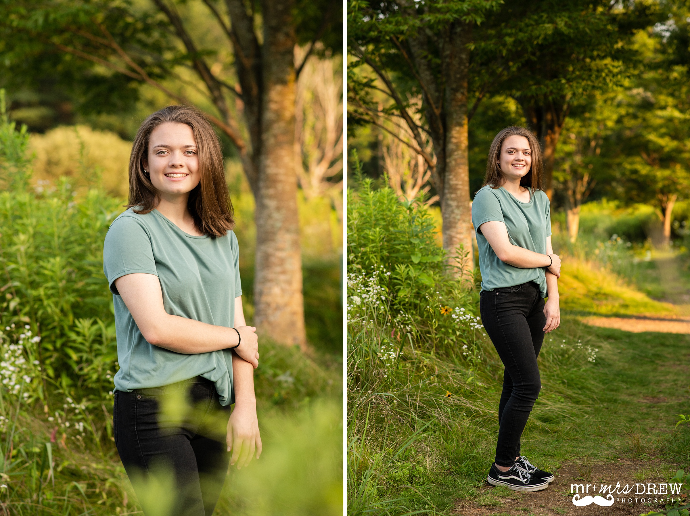 Senior Picture at Great Brook Farm Chelmsford