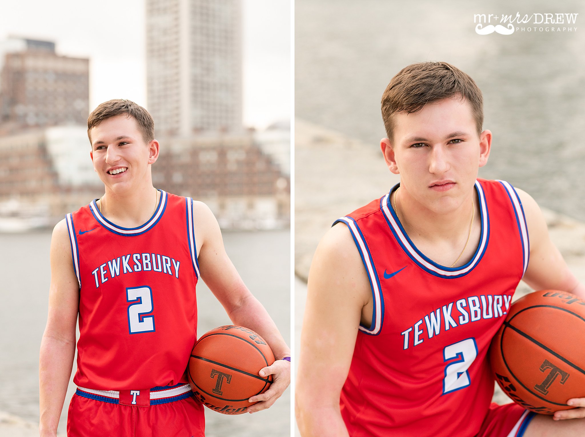 Senior Photos for Tewksbury High Basketball team