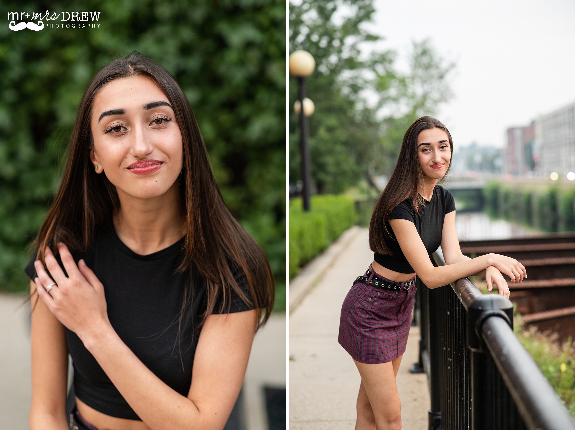 Downtown Lowell Senior Photo session