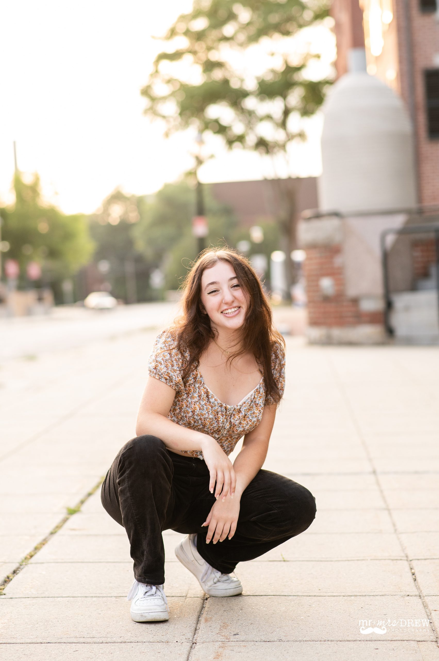 Senior Photos in Downtown Lowell MA