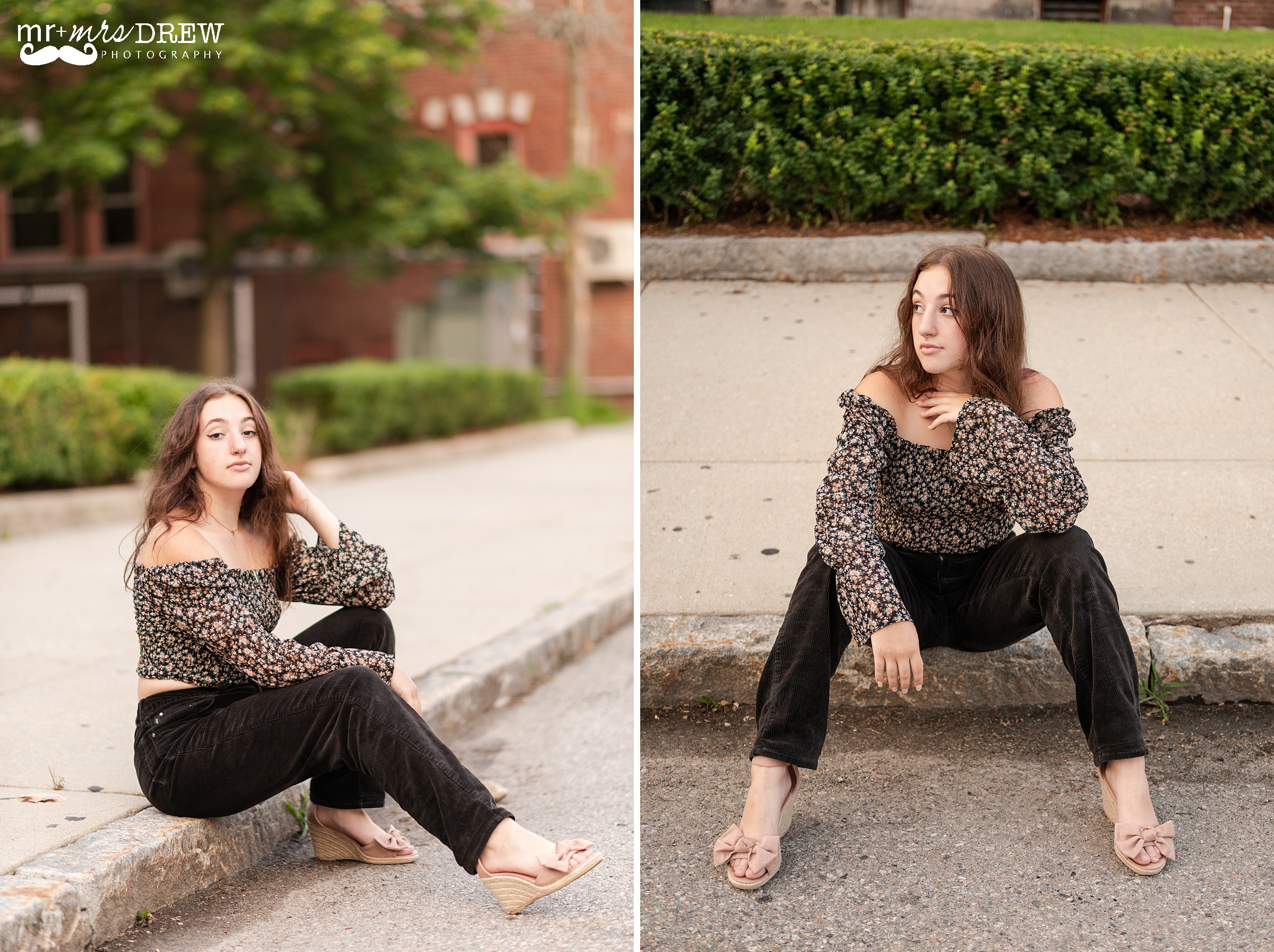 Senior portraits in Downtown Lowell