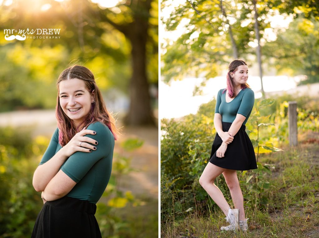 Senior Pictures at Forge Pond, Westford MA